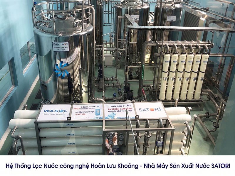 Hệ thống xử lý nước siêu tinh khiết - Công nghệ hoàn lưu khoáng